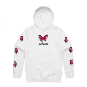 To Pimp A Pink Royalty Butterfly Hoodie